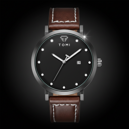 TOMI T-074 Luxury Watch Date Quartz