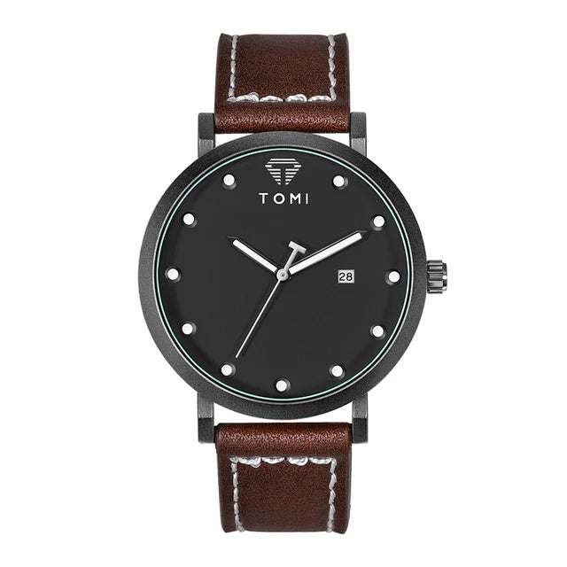 TOMI T-074 Luxury Watch Date Quartz