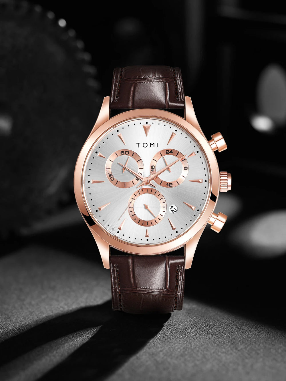 TOMI T-602 Chronograph Premium Luxury Business Men's Watch