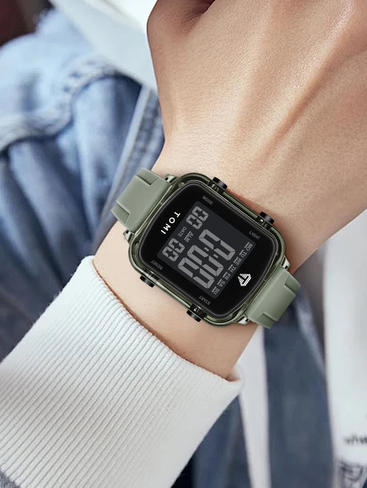 TOMI T-241 Fashionable new Sports watch Trendy Watches Same style for men and women Wrist watches in gift boxes.