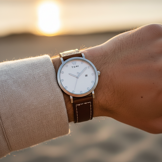 TOMI T-074 Luxury Watch Date Quartz