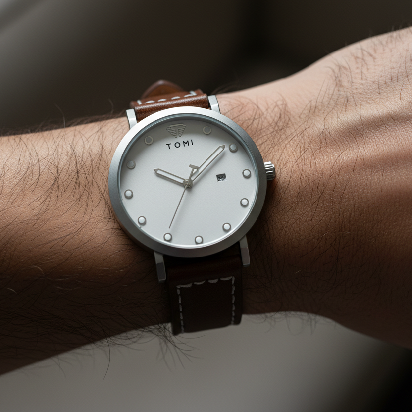 TOMI T-074 Luxury Watch Date Quartz