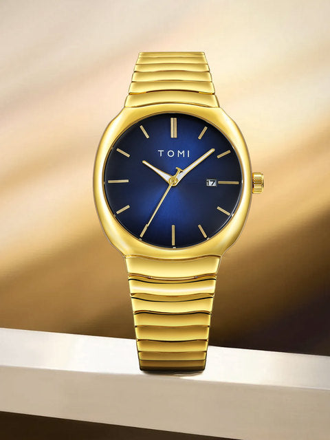 TOMI T-307 New Men's Luxury Business Watch Gift Box Set