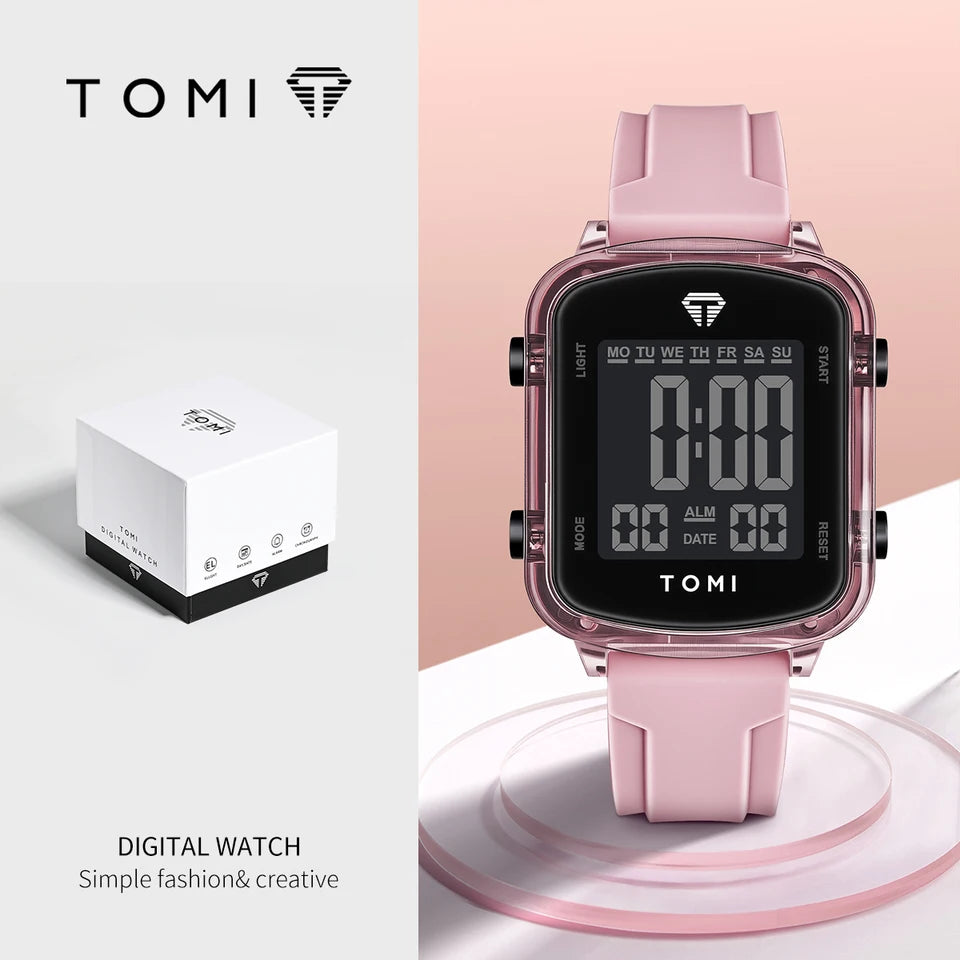 TOMI T-241 Fashionable new Sports watch Trendy Watches Same style for men and women Wrist watches in gift boxes. (Copy)
