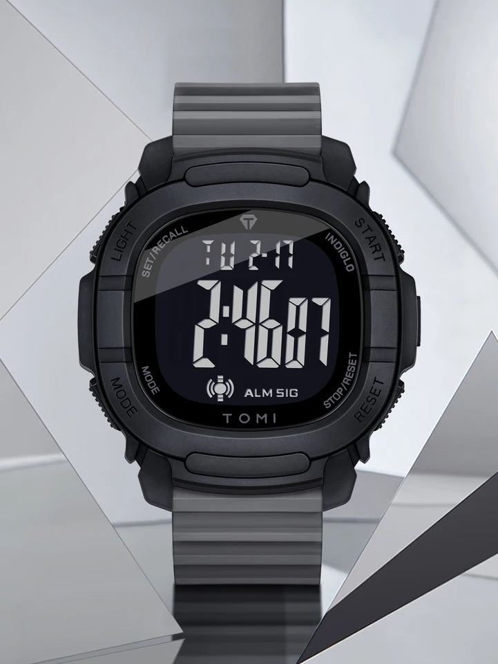 TOMI T-208 New Gift Box Packaging Men's Simple Casual Sports Electronic Watch
