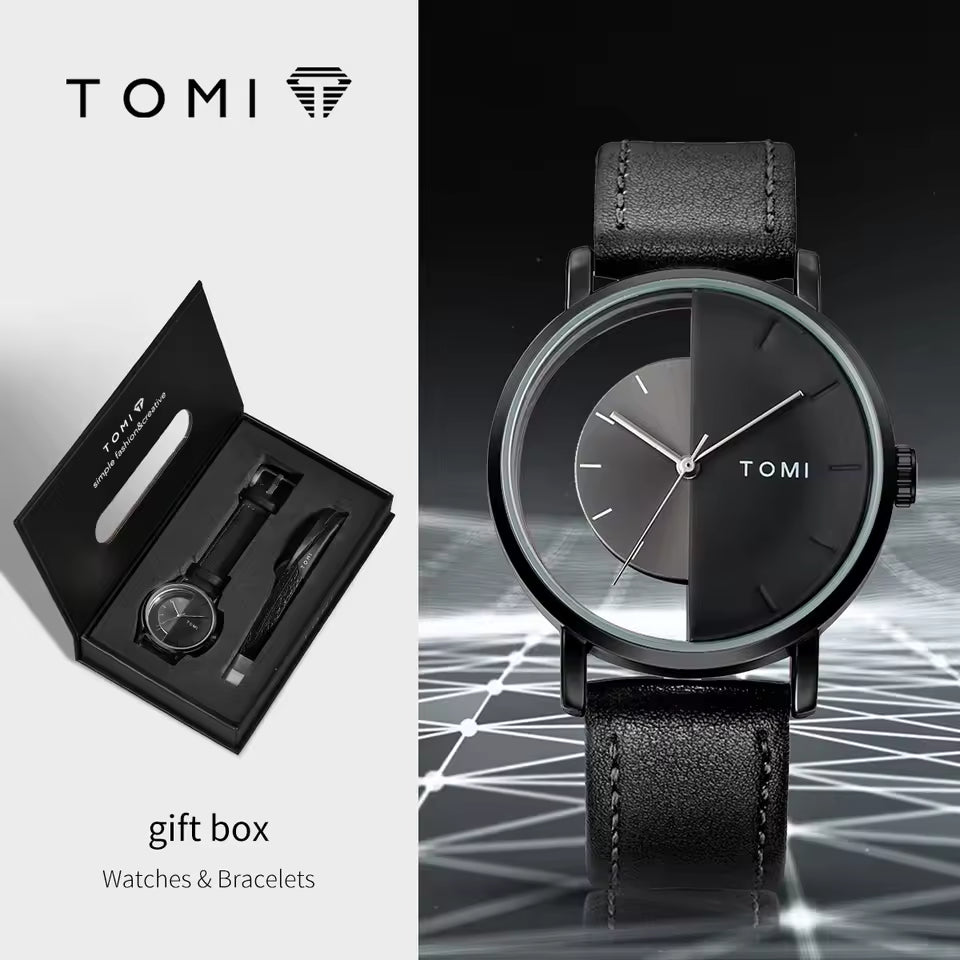 TOMI T-080 Unisex Watch With Bracelet