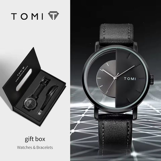 TOMI T-080 Unisex Watch With Bracelet