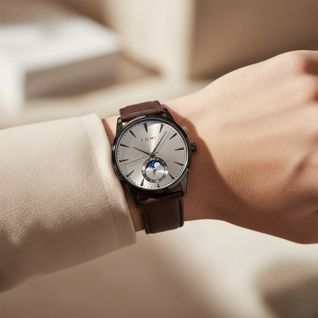 TOMI T-024 Magnet Lock Business Luxury Watch