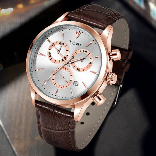 TOMI T-602 Chronograph Premium Luxury Business Men's Watch