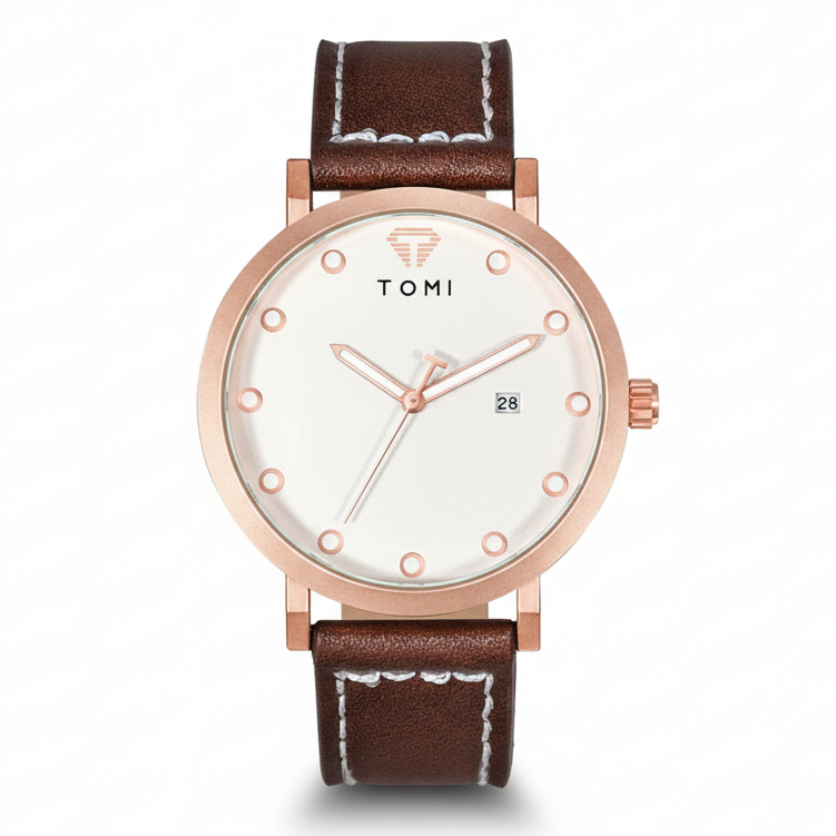 TOMI T-074 Luxury Watch Date Quartz
