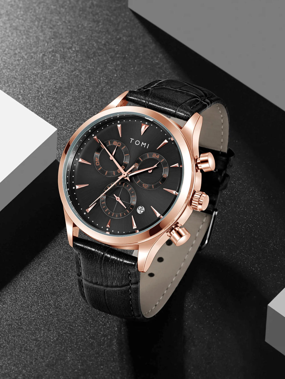 TOMI T-602 Chronograph Premium Luxury Business Men's Watch