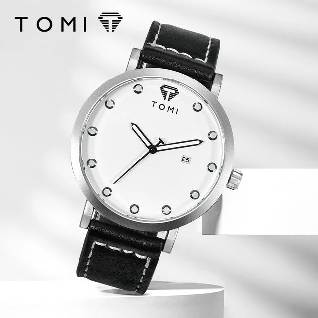 TOMI T-074 Luxury Watch Date Quartz