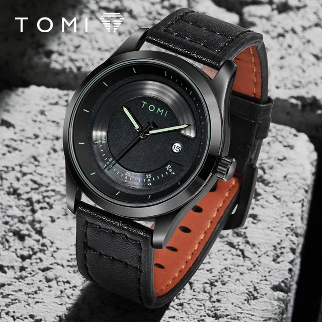 TOMI T-099 Business Wrist Watch For Men Date quartz