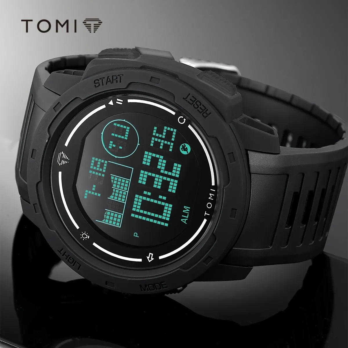 TOMI T-222 Digital Sports Watch