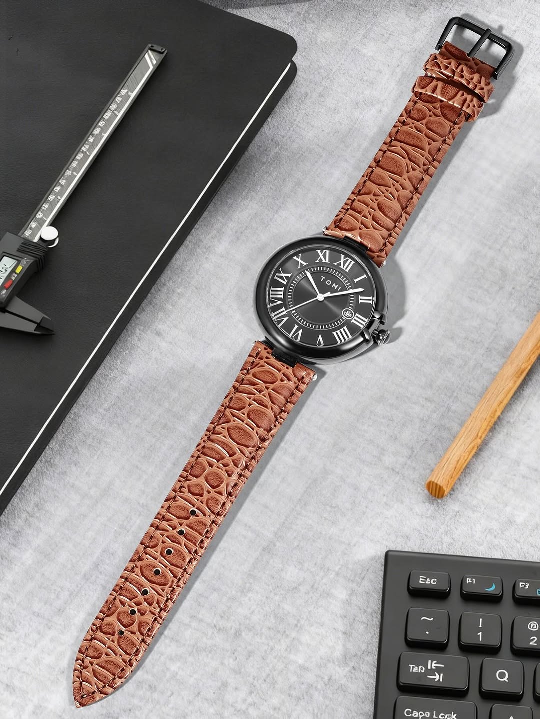 TOMI T-075 Business Luxury Wrist Watch