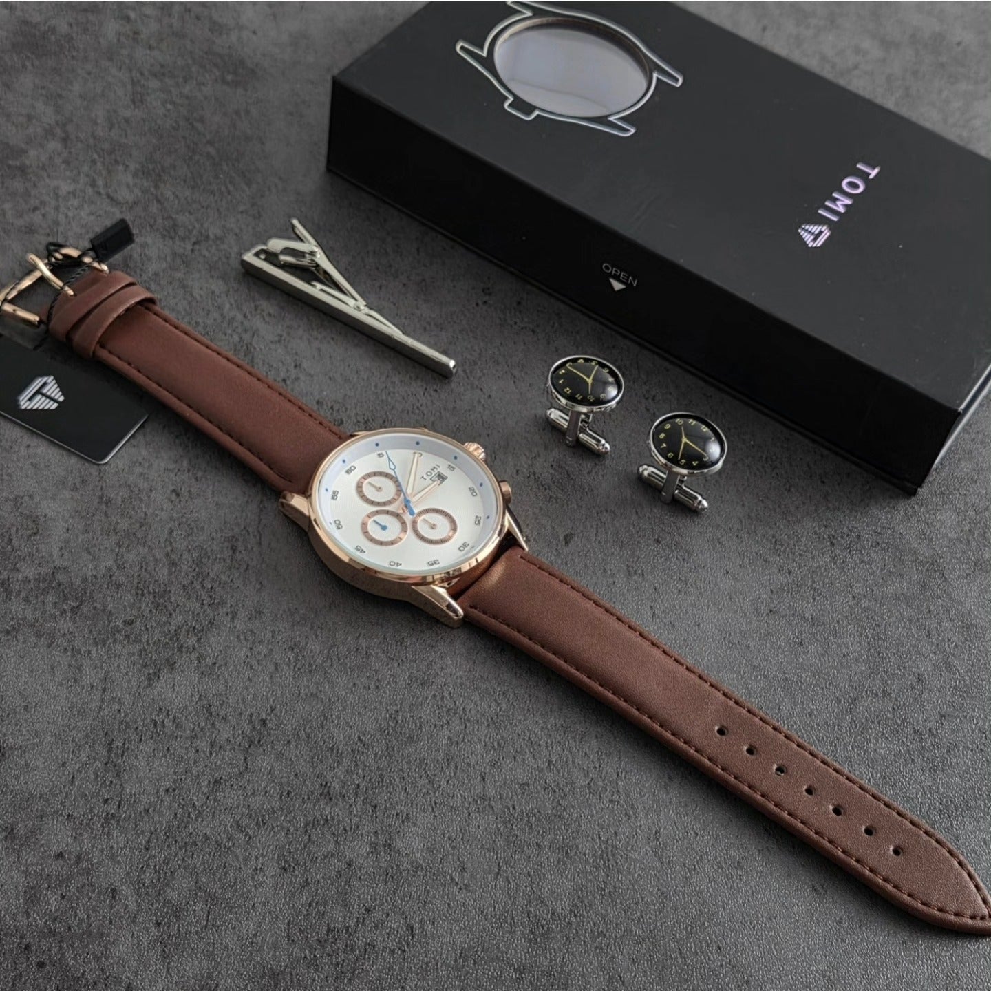 TOMI T-601 S6 Chronograph Watch Business Luxury Watch