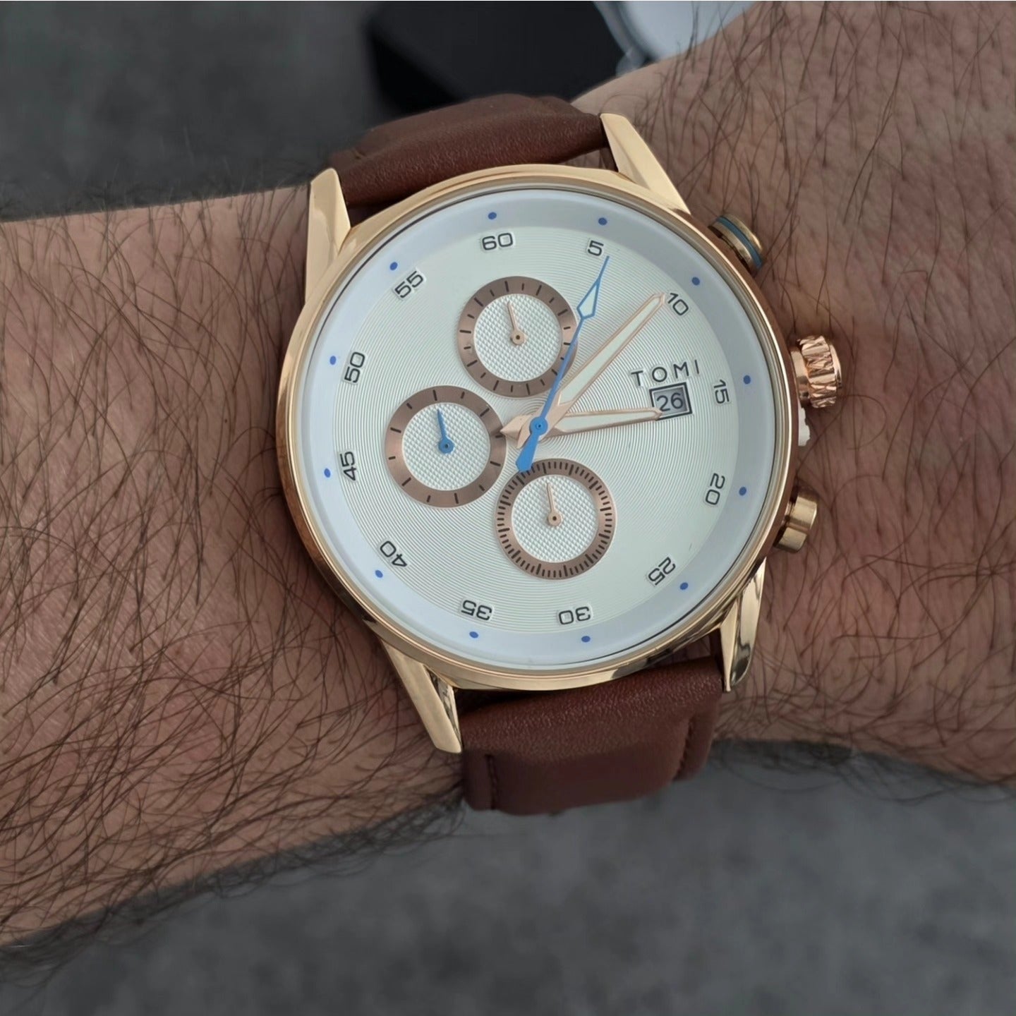 TOMI T-601 S6 Chronograph Watch Business Luxury Watch