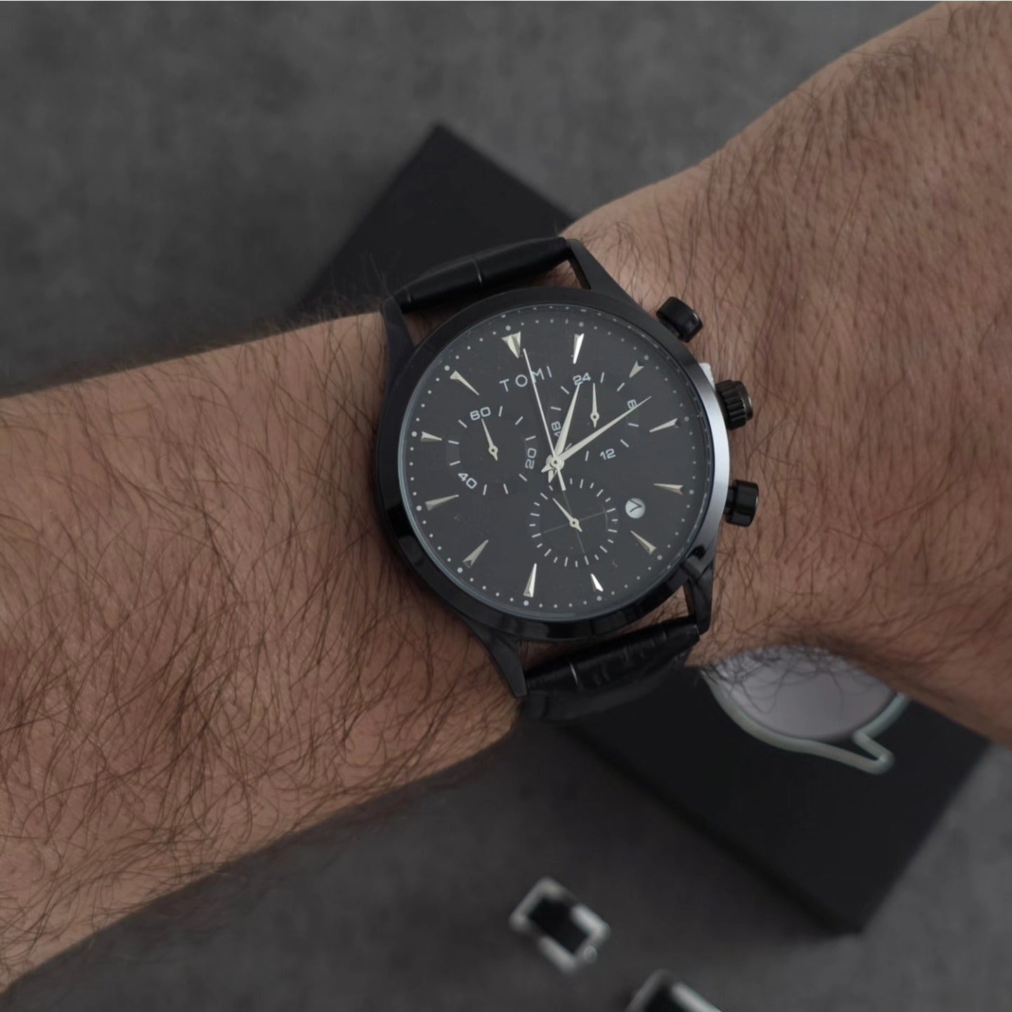 TOMI T-602 Chronograph Premium Luxury Business Men's Watch