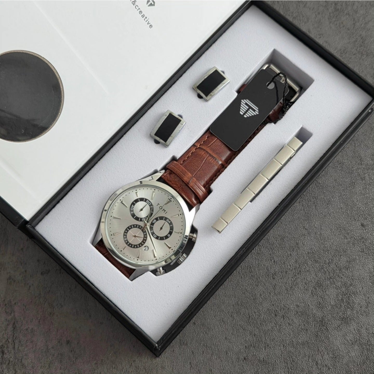 TOMI T-602 Chronograph Premium Luxury Business Men's Watch