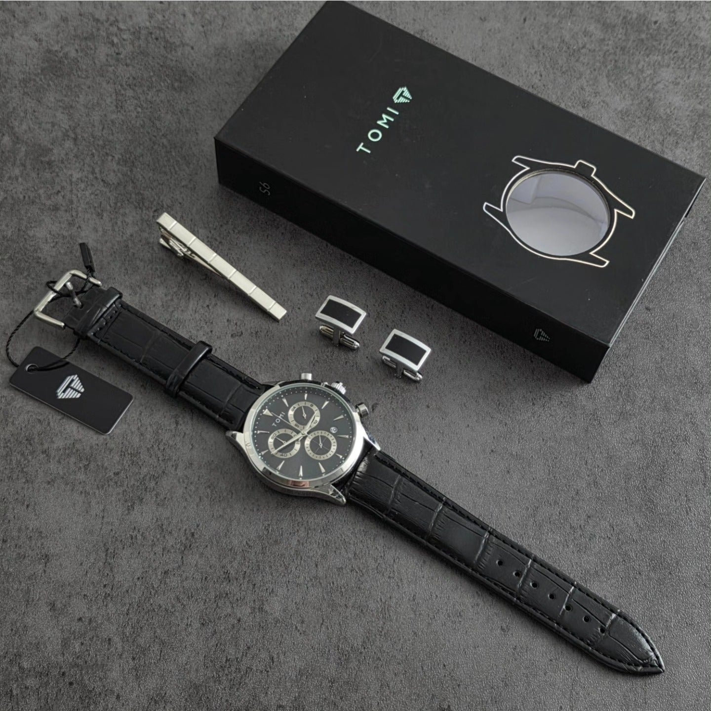 TOMI T-602 Chronograph Premium Luxury Business Men's Watch