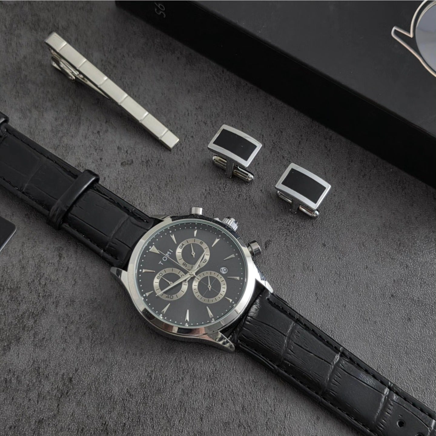 TOMI T-602 Chronograph Premium Luxury Business Men's Watch