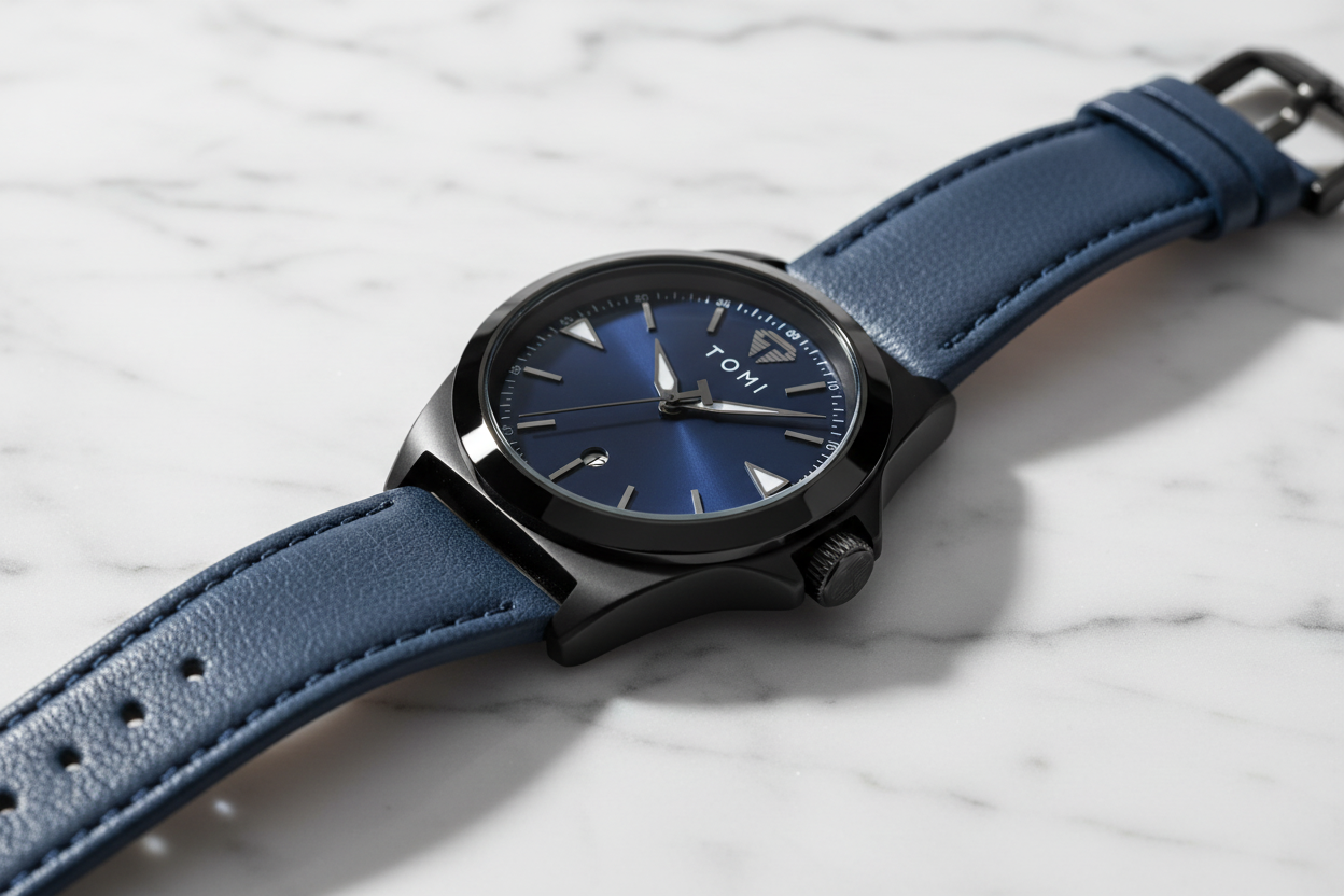 TOMI T-041 Business Watch Date Quartz