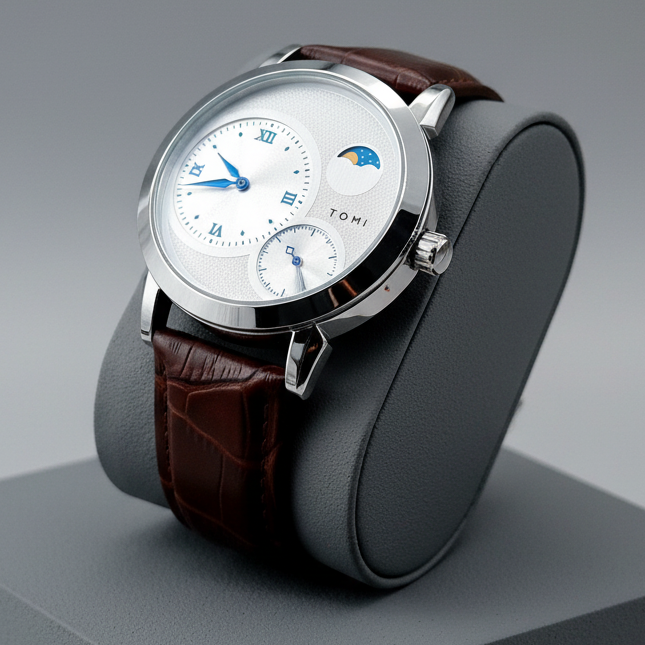 TOMI T-236 Moon Edition Chronograph Watch