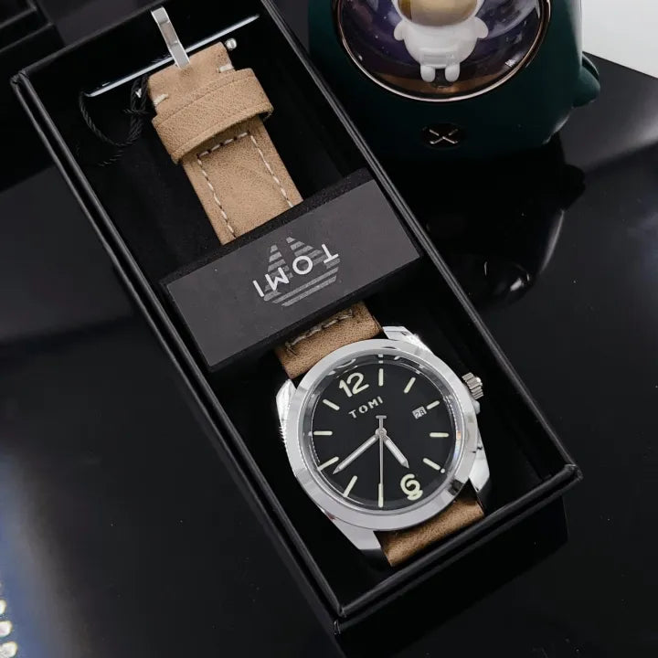 TOMI T-095 Men's Luxury Business Wrist Watch Quartz