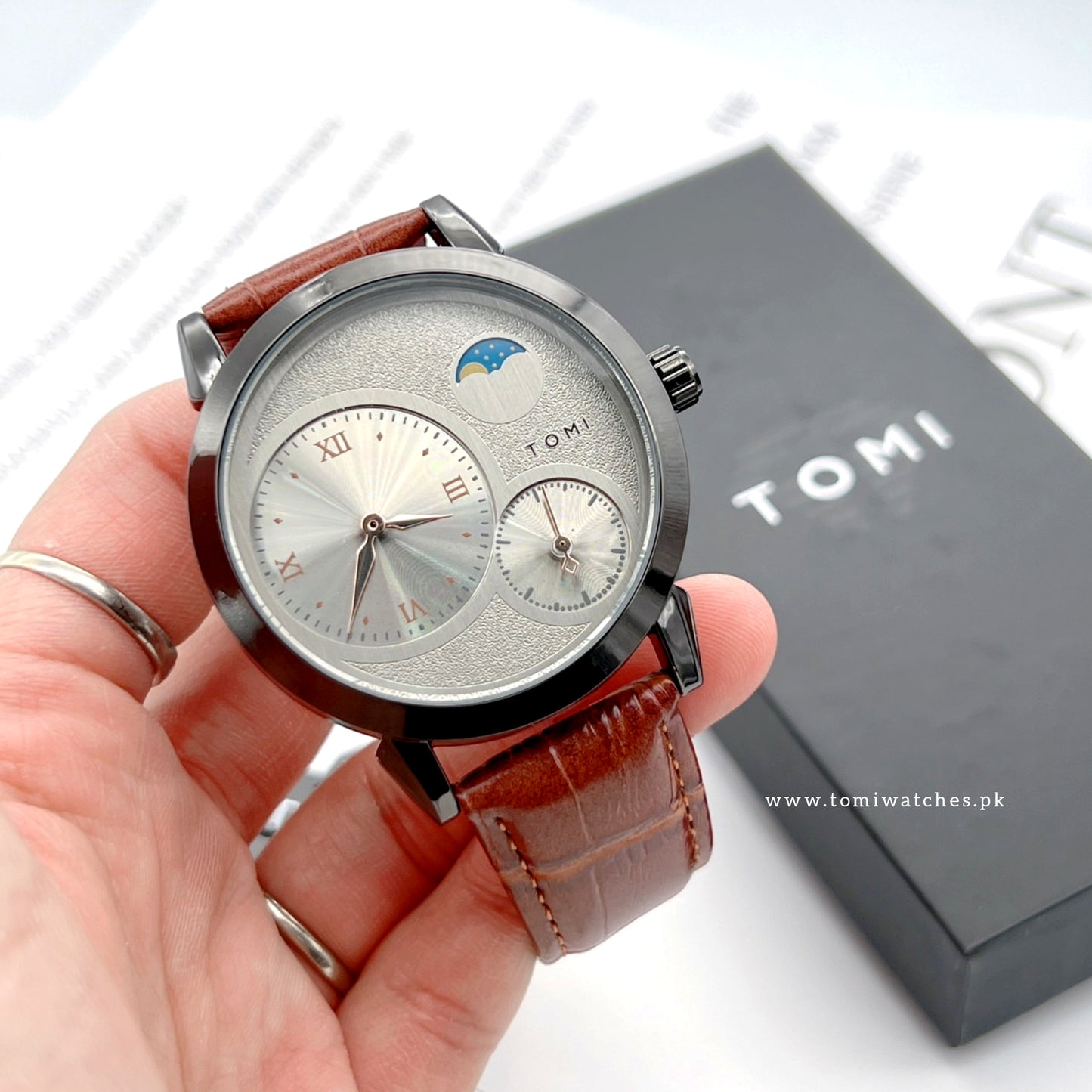 TOMI T-236 Moon Edition Chronograph Watch