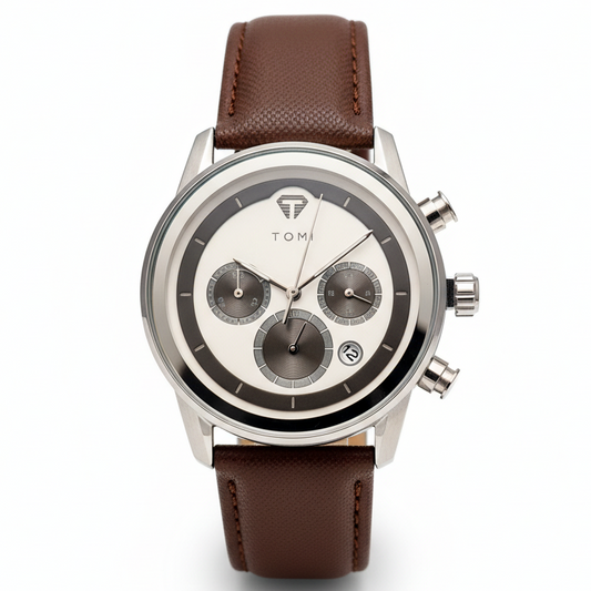 TOMI T-603 S6 Series Luxury Business Watch Cufflinks Tie Pin