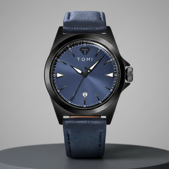 TOMI T-041 Business Watch Date Quartz