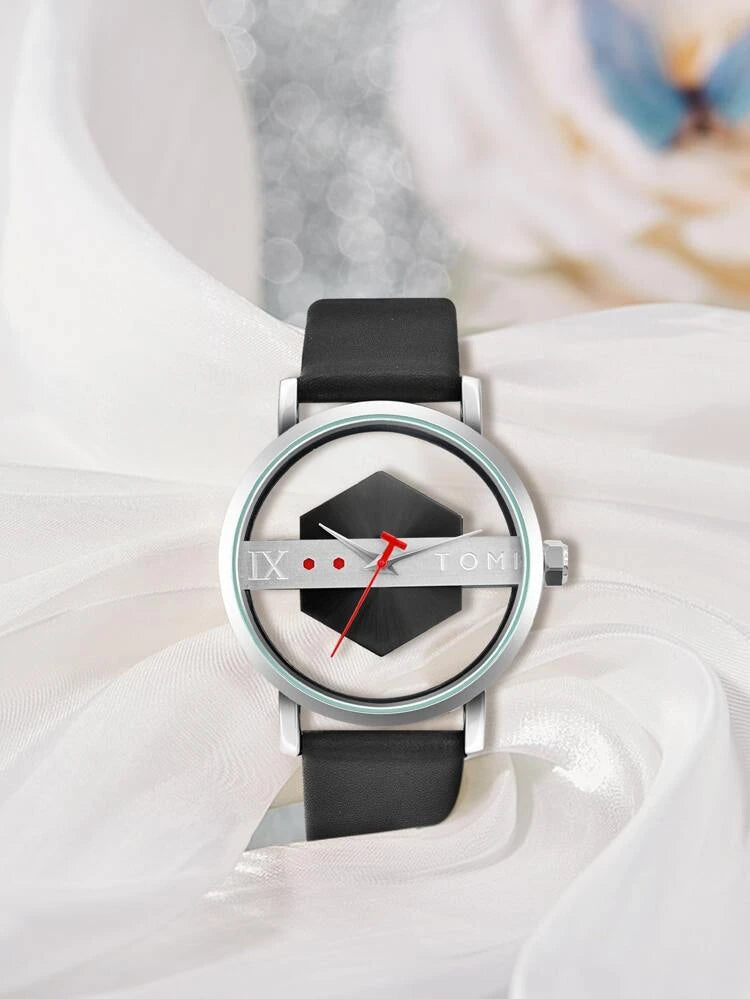 TOMI T-100 Casual Unisex Watch Quartz Round Dial Wrist Watch