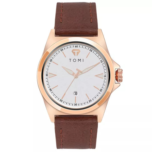 TOMI T-041 Business Watch Date Quartz