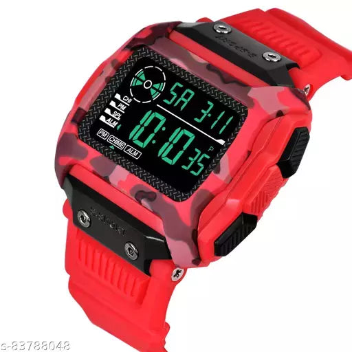 TOMI T-218 Digital Sports Watch Square Dial